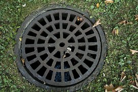 Sewer cover, not man-hole cover