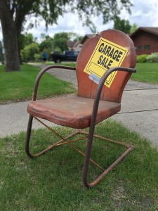 Garage sale sign