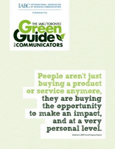 IABC/Toronto's Green Guide