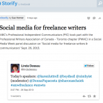 Storify screen shot