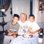 Photo of Grant and his grandsons
