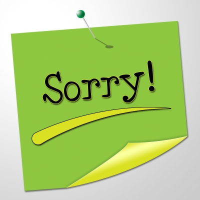 5 tips for saying sorry
