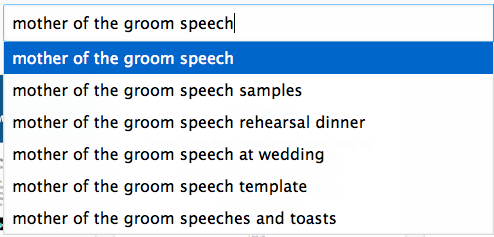 Mother of the groom? Make your speech from the heart