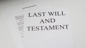 Image of last will