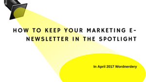 E-newsletter tips