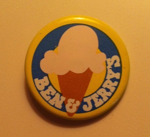 Ben & Jerry's pin