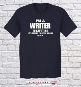 I'm a writer tee