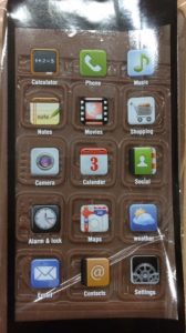 Chocolate cellphone