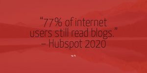 Quote about blog readers