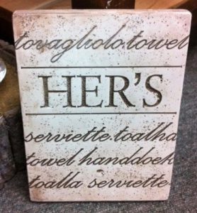 Block labelled "Her's"