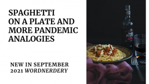 ‘Spaghetti on a plate’ and more pandemic analogies (Wordnerdery)