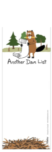 "Another dam list" notepad