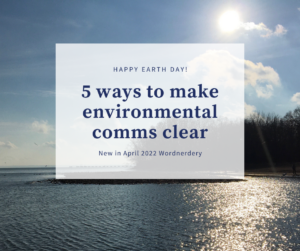 5 ways to make environmental comms clear