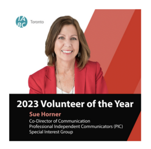 Sue is Volunteer of the Year